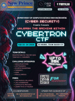 CyberTron CTF 2026 Technical Event Poster
